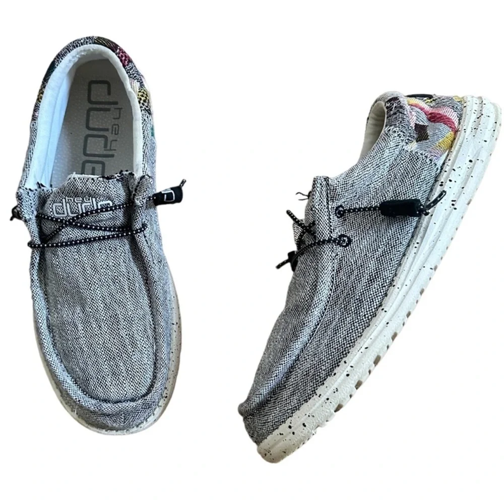 Hey Dude Wally Funk Slip On Loafer Boat Multicolor Shoes